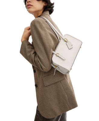 The Coach Originals Small Leather Double Strap Shoulder Bag