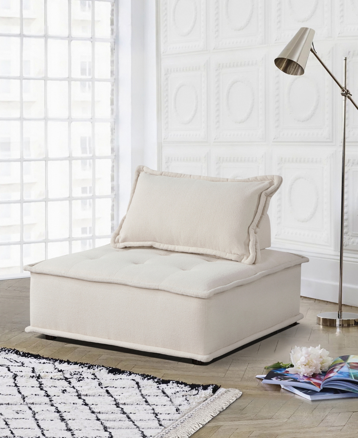 White Label Alexia Modular Accent Chair