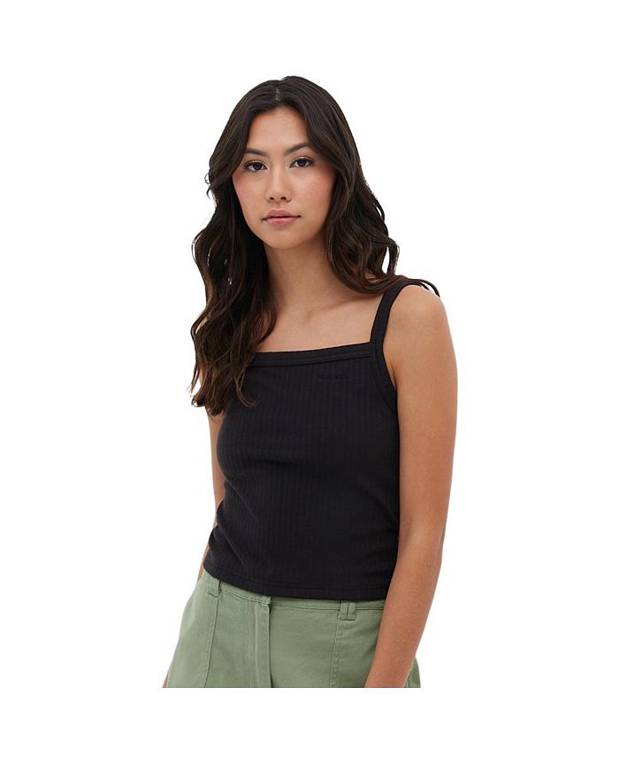 Bench DNA Women's Sudell Square Neck Tank Top - Macy's