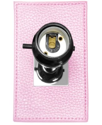 Lalia Home Lexington 21" Leather Base Modern Home D&eacute;cor Bedside Table Lamp with White Rectangular Fabric Shade