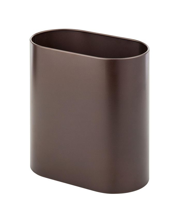 Venalys Small Gold Metal Trash Can Wastebasket, Decorative Hollow-Out Garbage Can Waste Paper Bin, Modern Farmhouse Round Trash Bin For Bathroom, Bedroom, Kitchen And Office (Lace - View #10