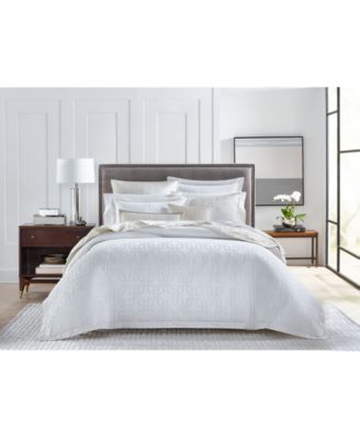 Fresco Jacquard 525-Thread Count Egyptian Cotton 3-Pc. Duvet Cover Set, Full/Queen, Exclusively at Macy’s