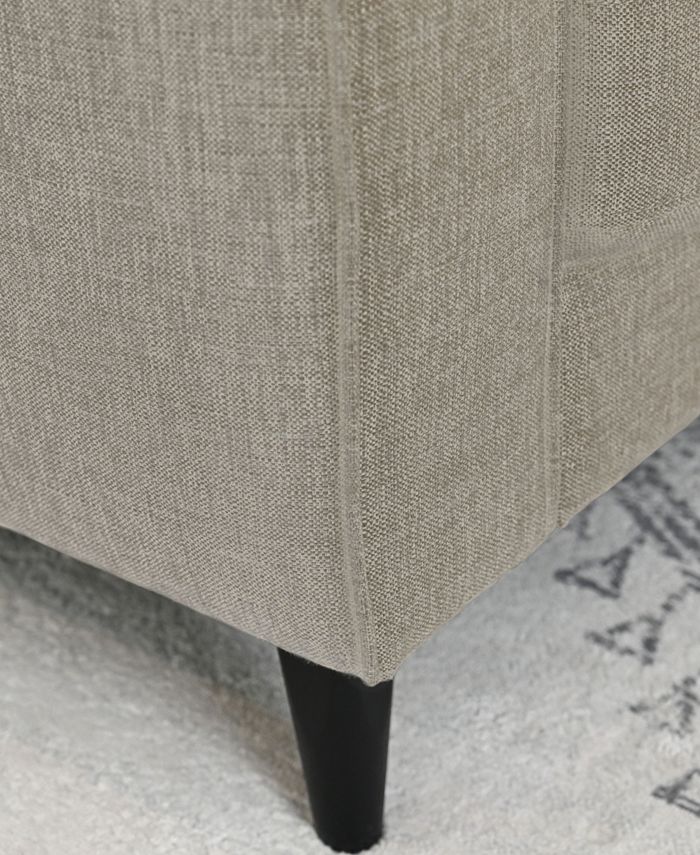 Abbyson Living Holloway 79.9" Polyester Sofa Macy's