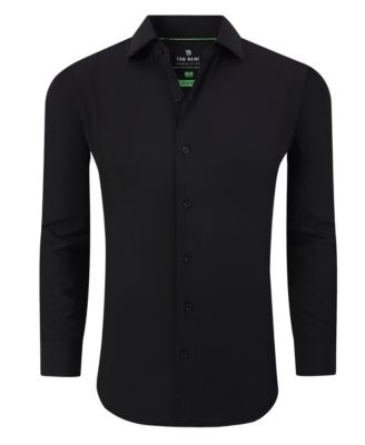 Men's Performance Stretch Solid Button Down Shirt