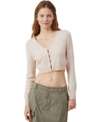 さらに100円引き◆WOOALONG◆Signature collar button crop top Collar Crop Top CS308 - Korean Women's Fashion | LEWKIN