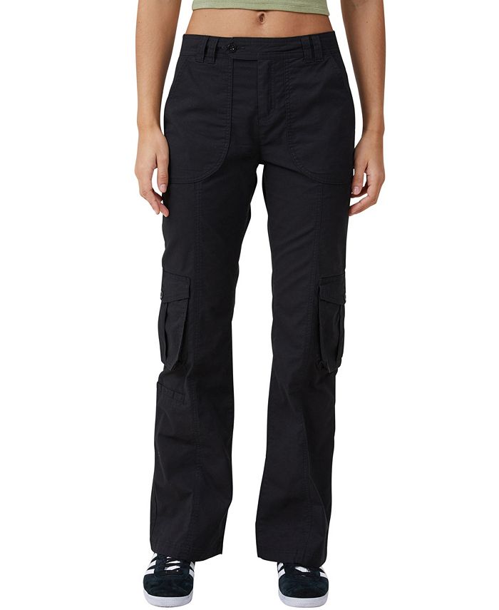 Wind River Cargo Pants Nylon/Spandex Women 8X32 Zipper/Button