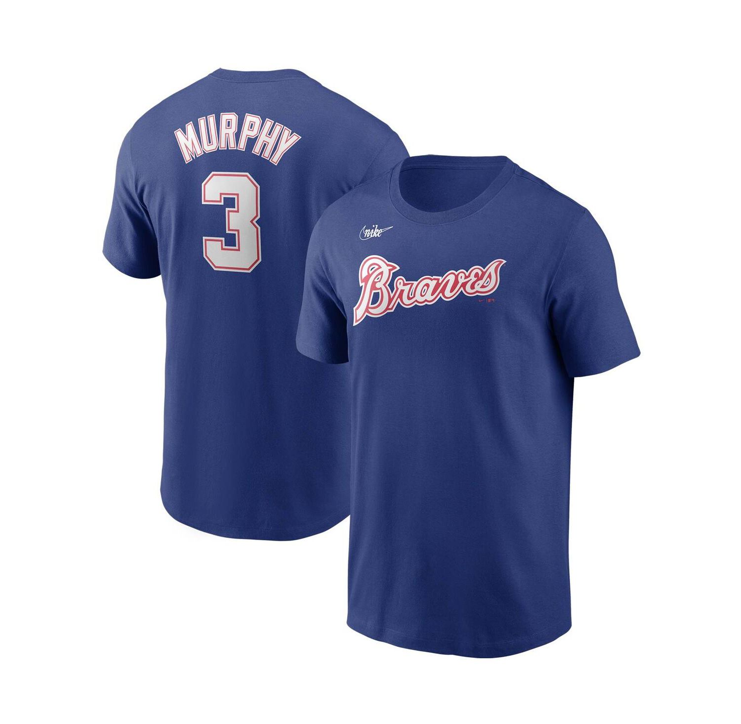 Atlanta Braves Men's Coop Dale Murphy Name and Number Player T-Shirt