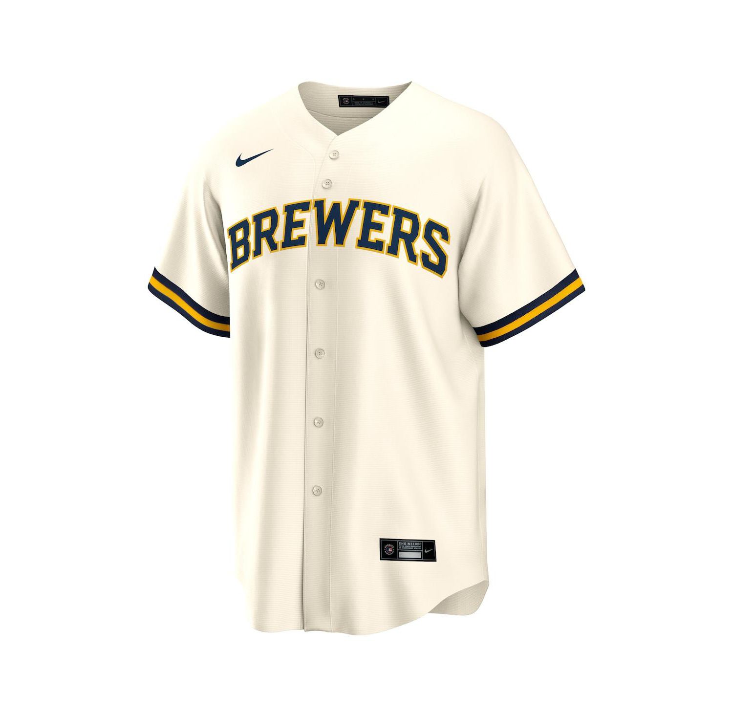 Men's Christian Yelich Milwaukee Brewers Official Player Replica Jersey