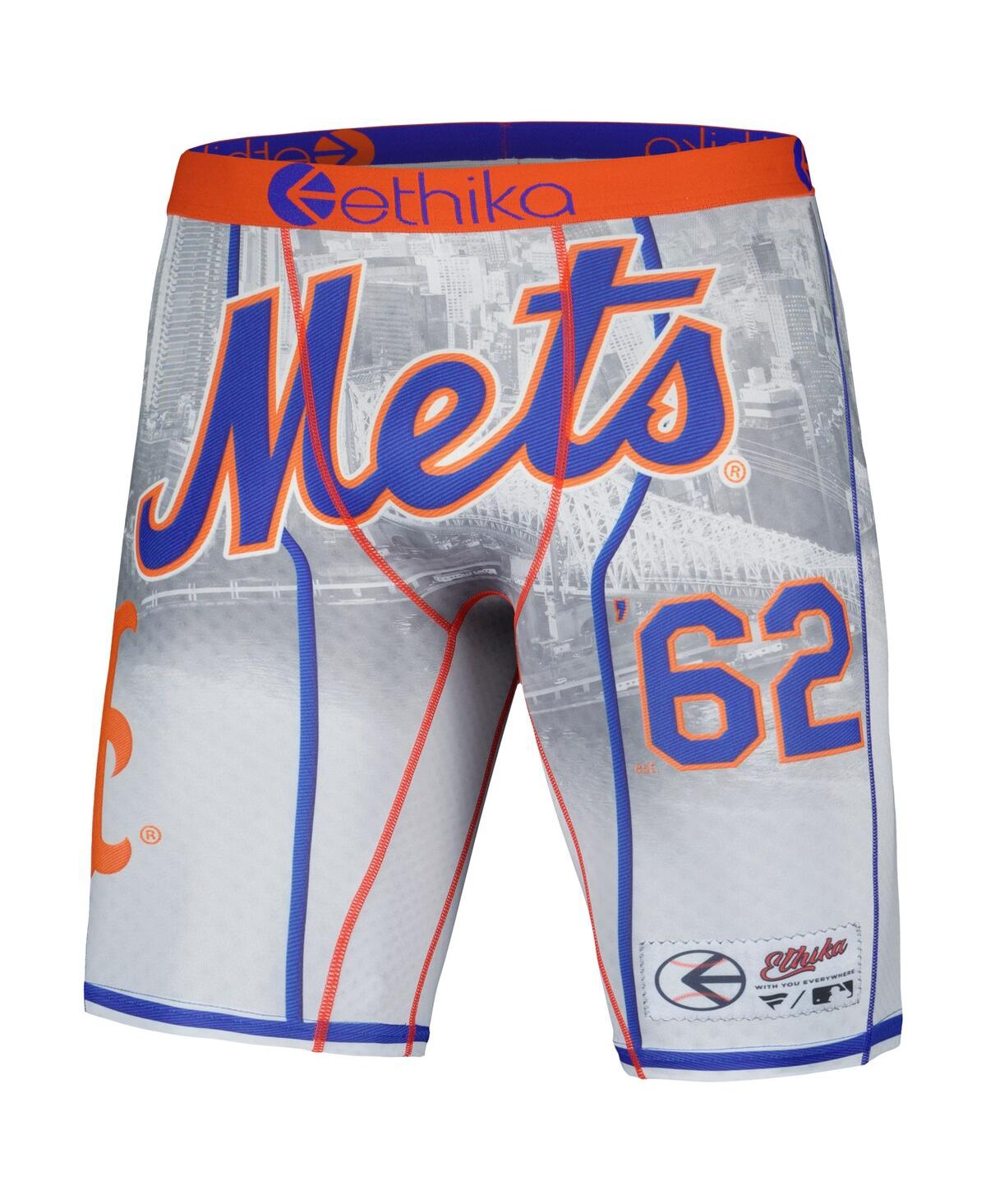 Shop Ethika Men's  White New York Mets Jerseyscape Boxer Briefs