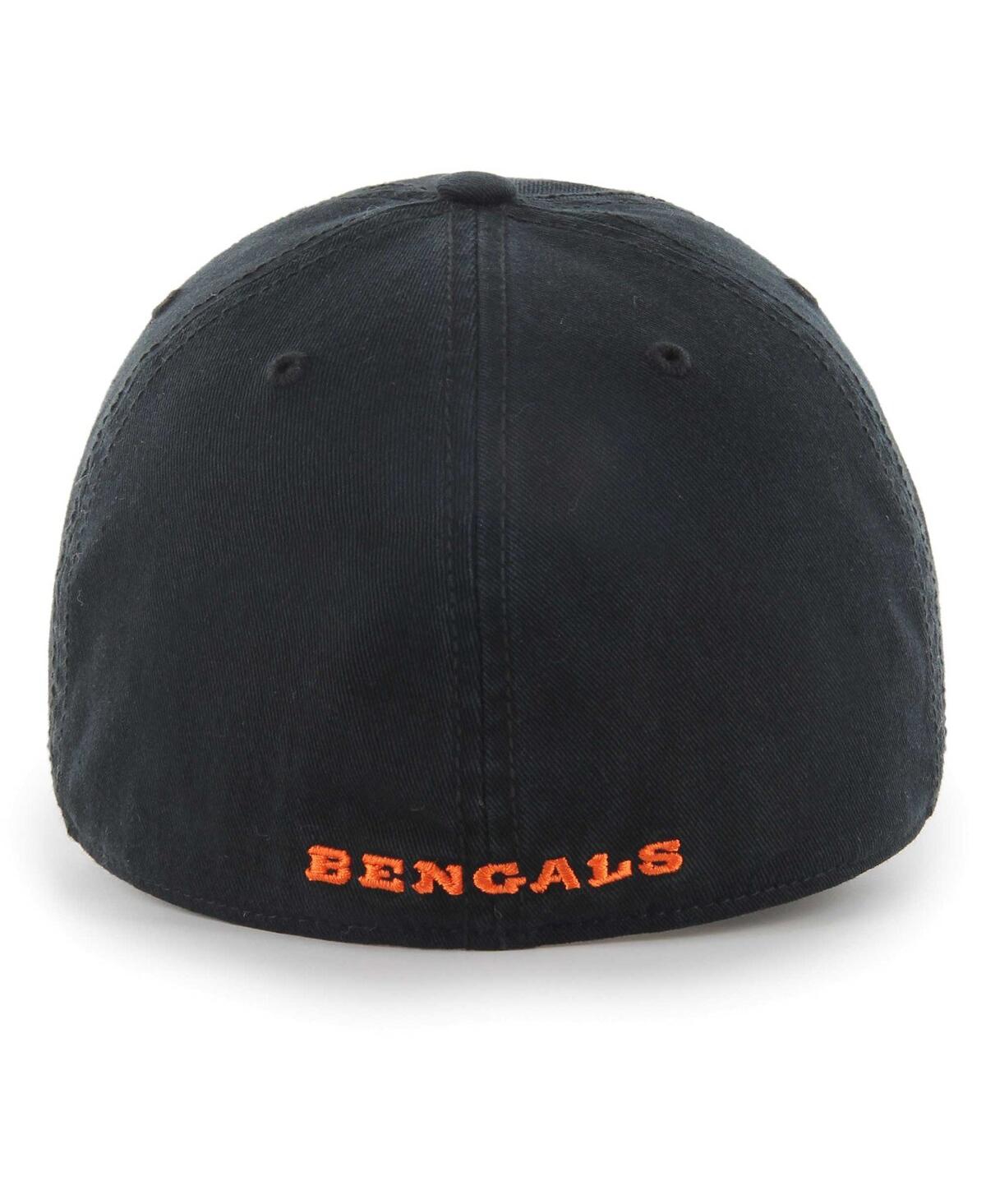 Men's '47 BrandCincinnati Bengals Franchise Logo Fitted Hat - Black