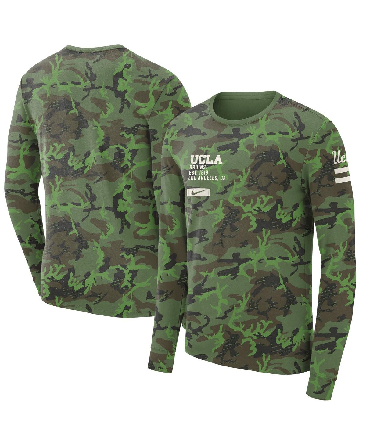 Men's NikeUcla Bruins Military-Inspired Long Sleeve T-shirt - Camo