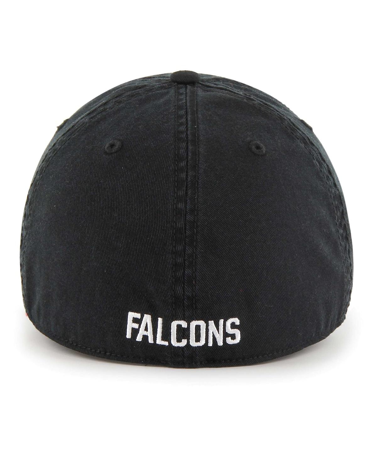 Shop 47 Brand Men's ' Black Atlanta Falcons Gridiron Classics Franchise Legacy Fitted Hat