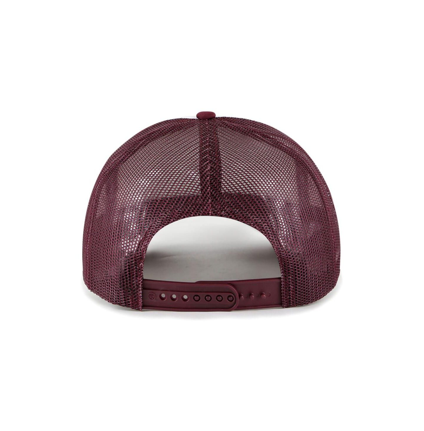 Мужская кепка '47 Brand White, Maroon Texas A&M Aggies Article Foam Front Trucker Hat — фото 3