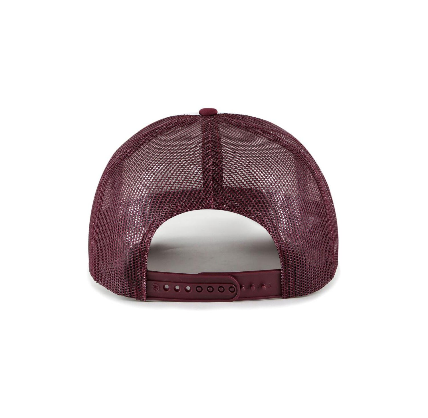 Men's White, Maroon Texas A&M Aggies Article Foam Front Trucker Hat