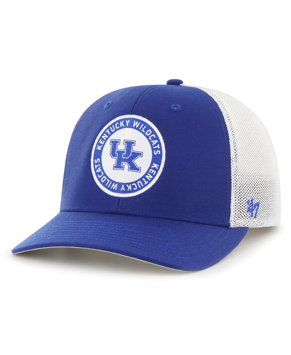 Men's '47 BrandKentucky Wildcats Unveil Trophy Flex Hat - Royal