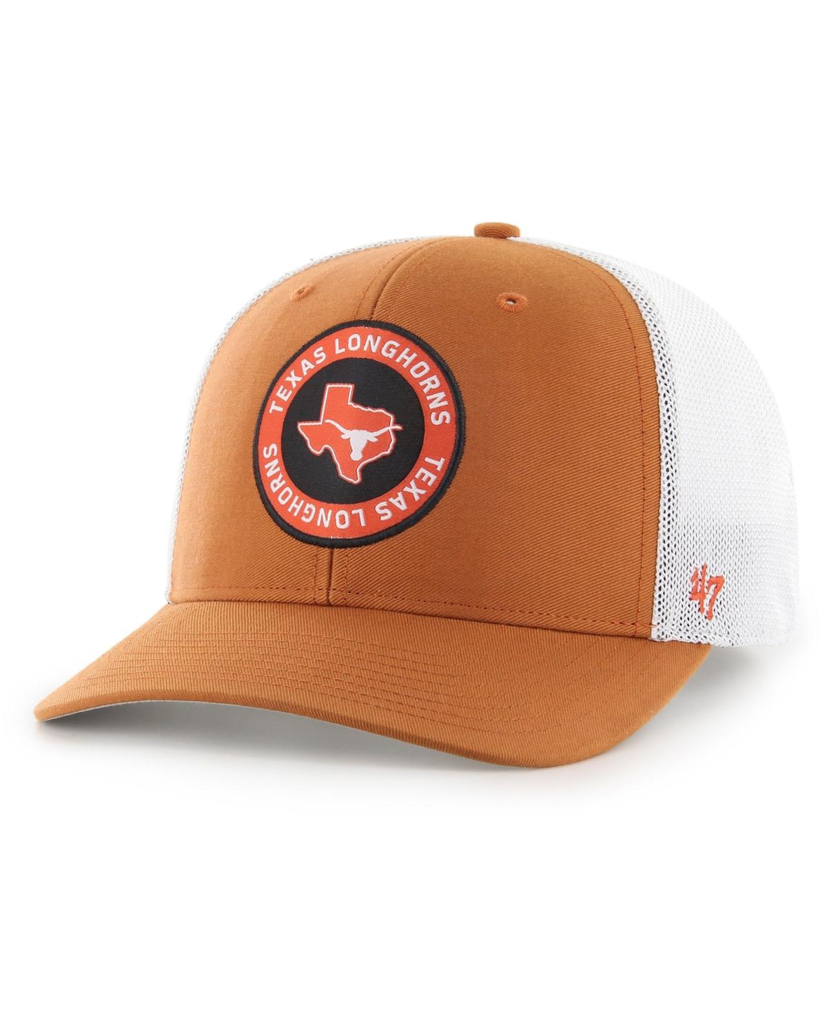 47 Brand Men's ' Texas Orange Texas Longhorns Unveil Trophy Flex Hat