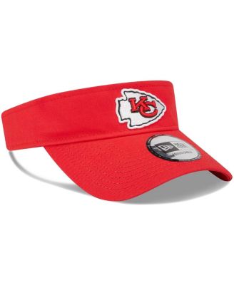 Men's Red Kansas City Chiefs Main Adjustable Visor