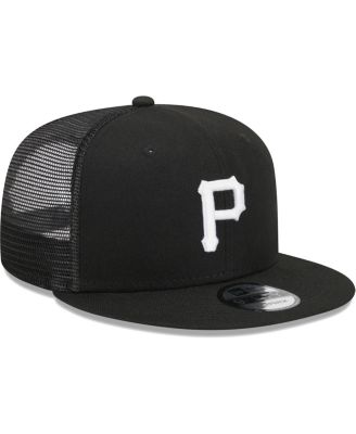 Men's Black Pittsburgh Pirates Trucker 9FIFTY Snapback Hat