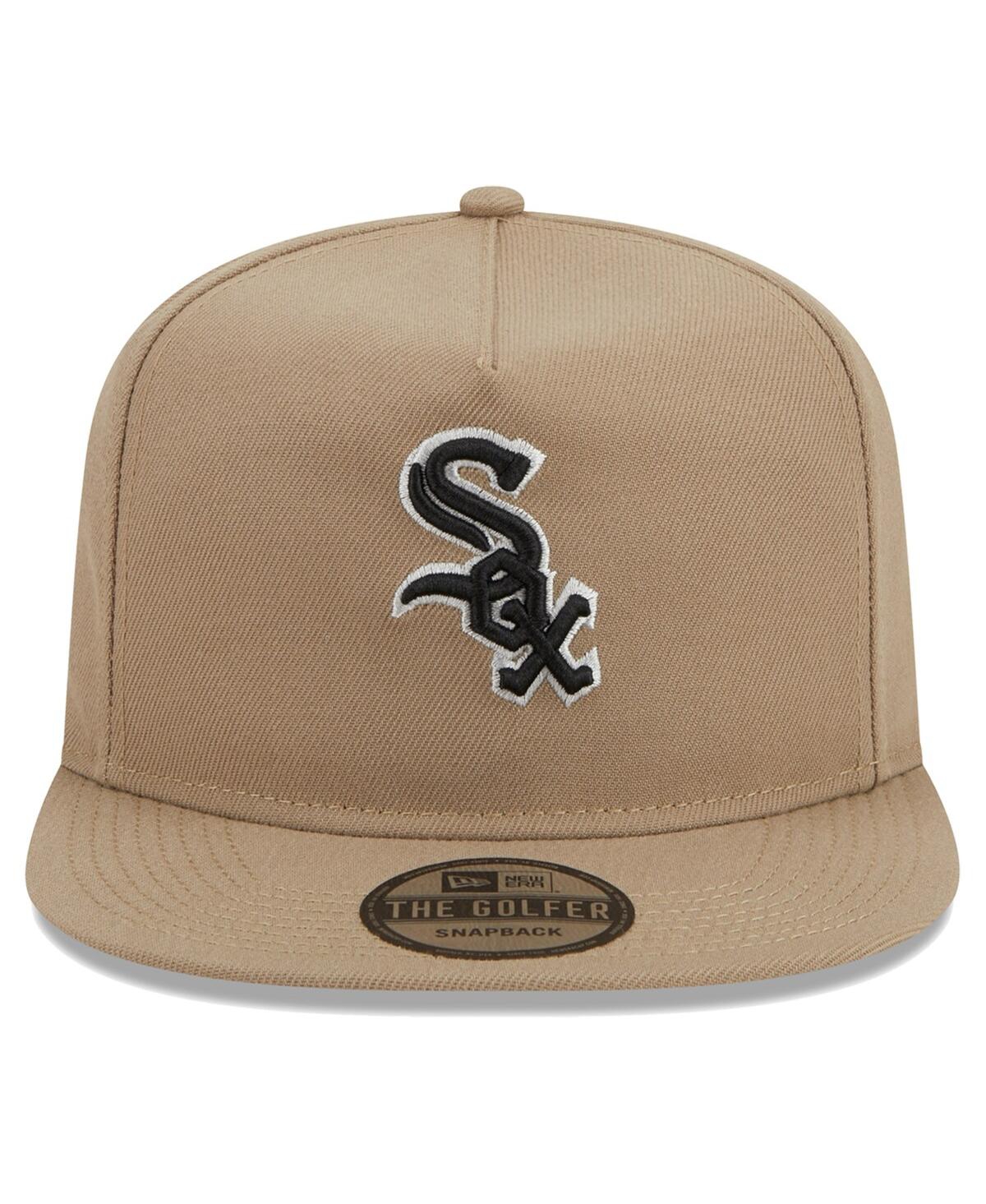 New Era Men's  Khaki Chicago White Sox Golfer Adjustable Hat In Khaki
