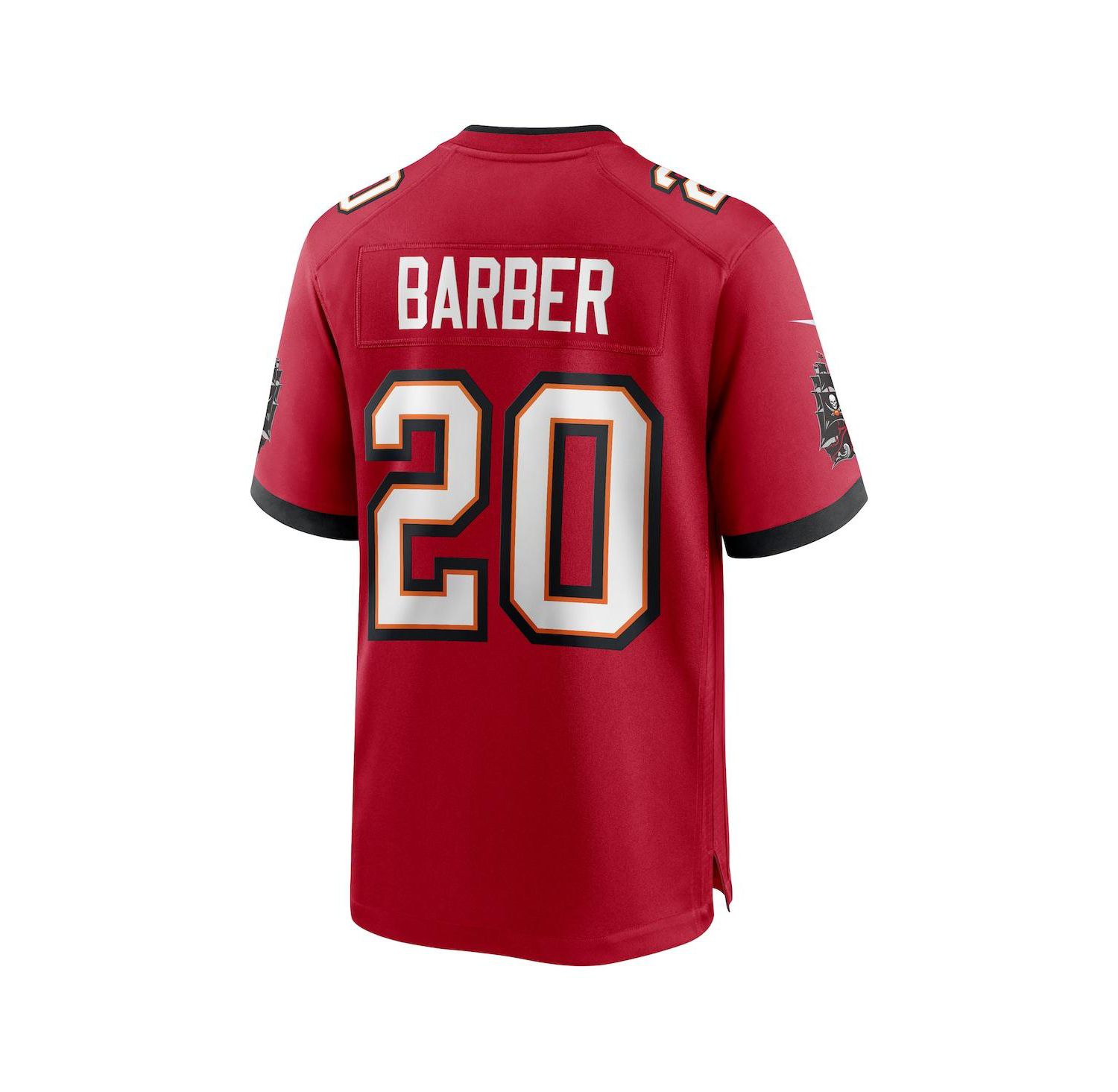 Men's Ronde Barber Red Tampa Bay Buccaneers Retired Player Game Jersey