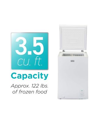 3.5 Cu. Ft. Chest Freezer - White