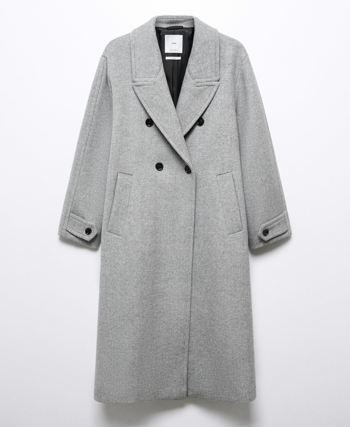 Mango Women's Oversized Wool Coat