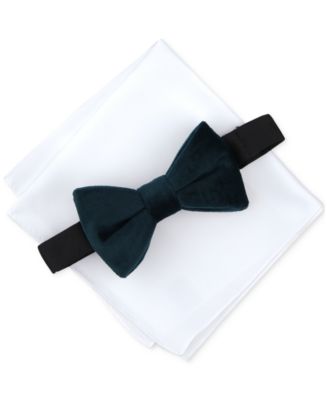 alfani bow tie and pocket square