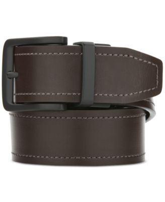 Men's Contrast Stitch Reversible Belt