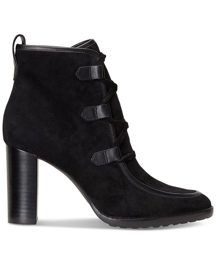 Lauren Ralph Lauren Women's Mabel LaceUp Dress Booties Macy's