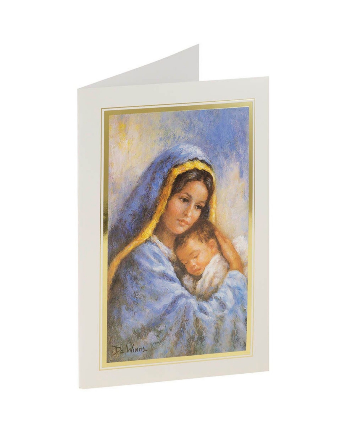 Shop Jam Paper Christmas Cards Matching Envelopes Set In Virgin Mary