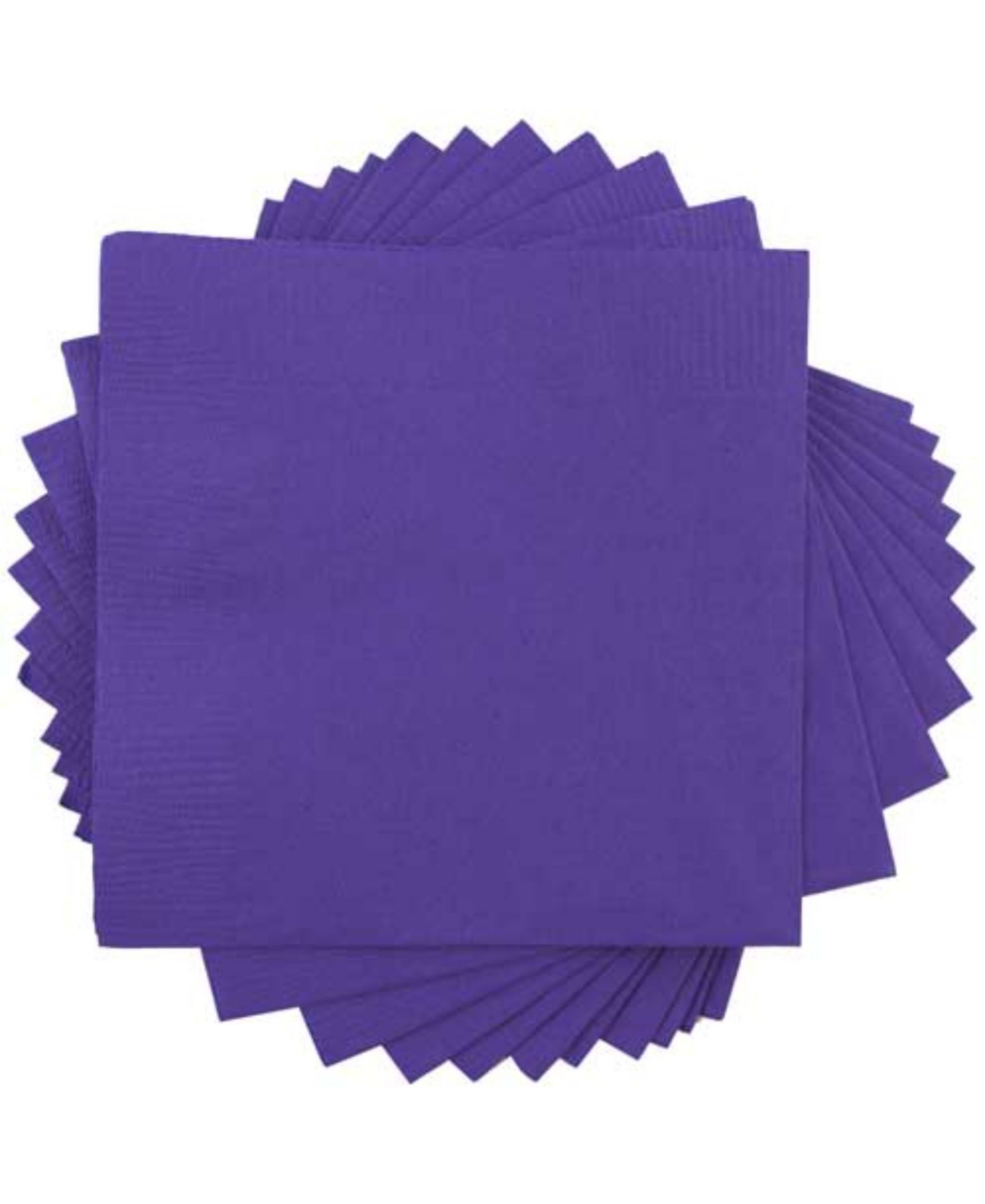 Shop Jam Paper Medium Lunch Napkins In Purple