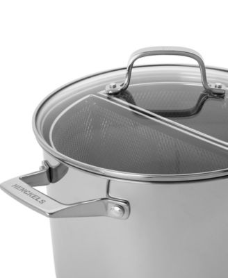 HENCKELS 8.5-Qt Stainless Steel Pasta Pot with Straining Baskets