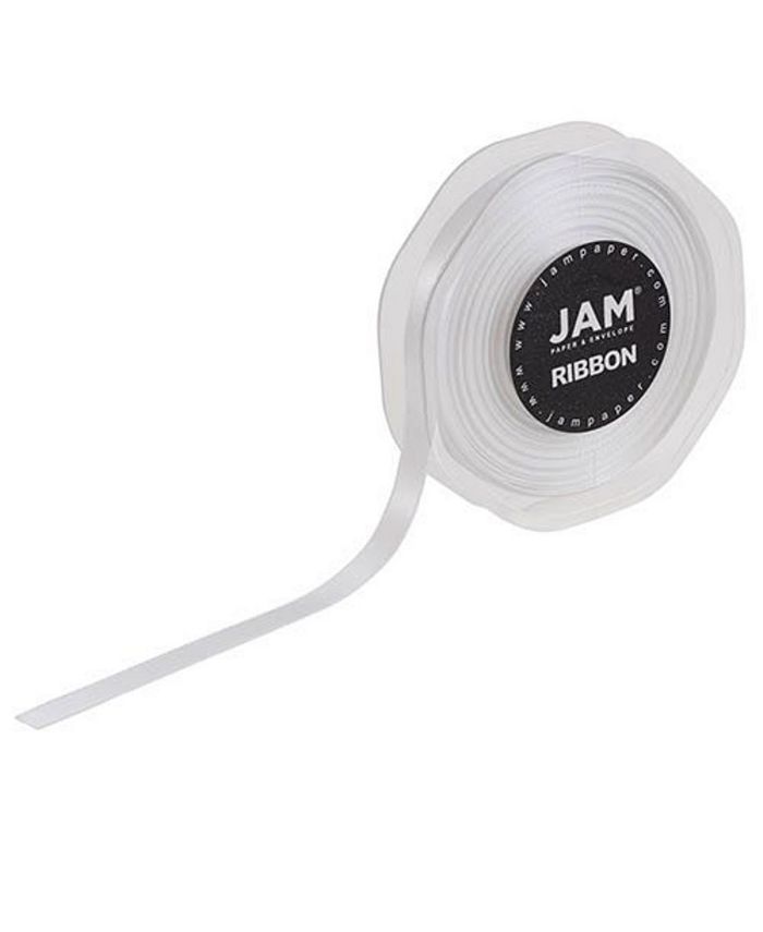 Jam Paper Double Faced Satin Ribbon - Pack of 2