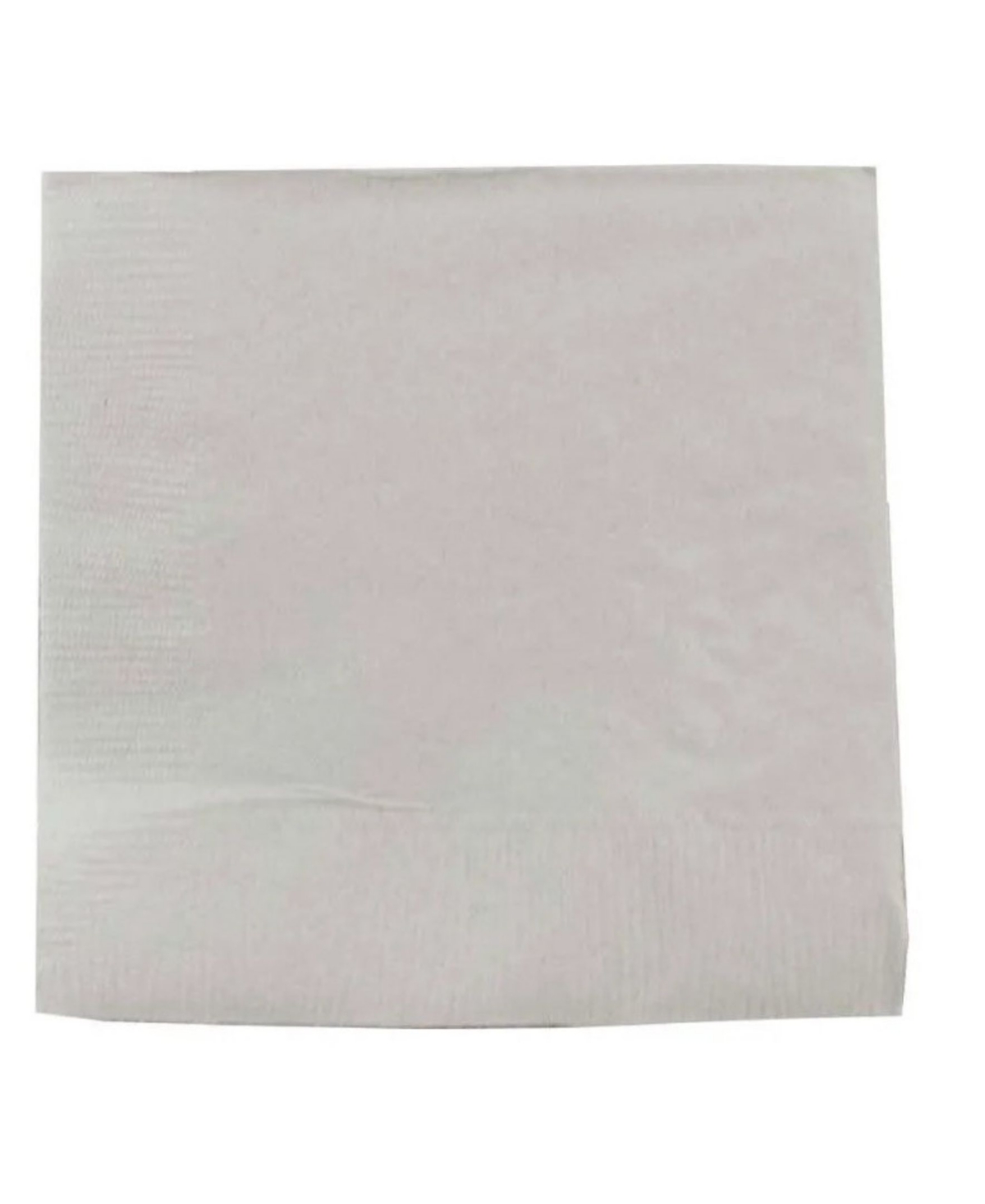 Shop Jam Paper Small Beverage Napkins In Silver