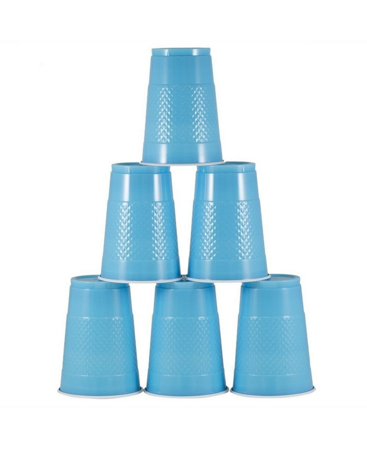 Shop Jam Paper Plastic Party Cups In Sea Blue