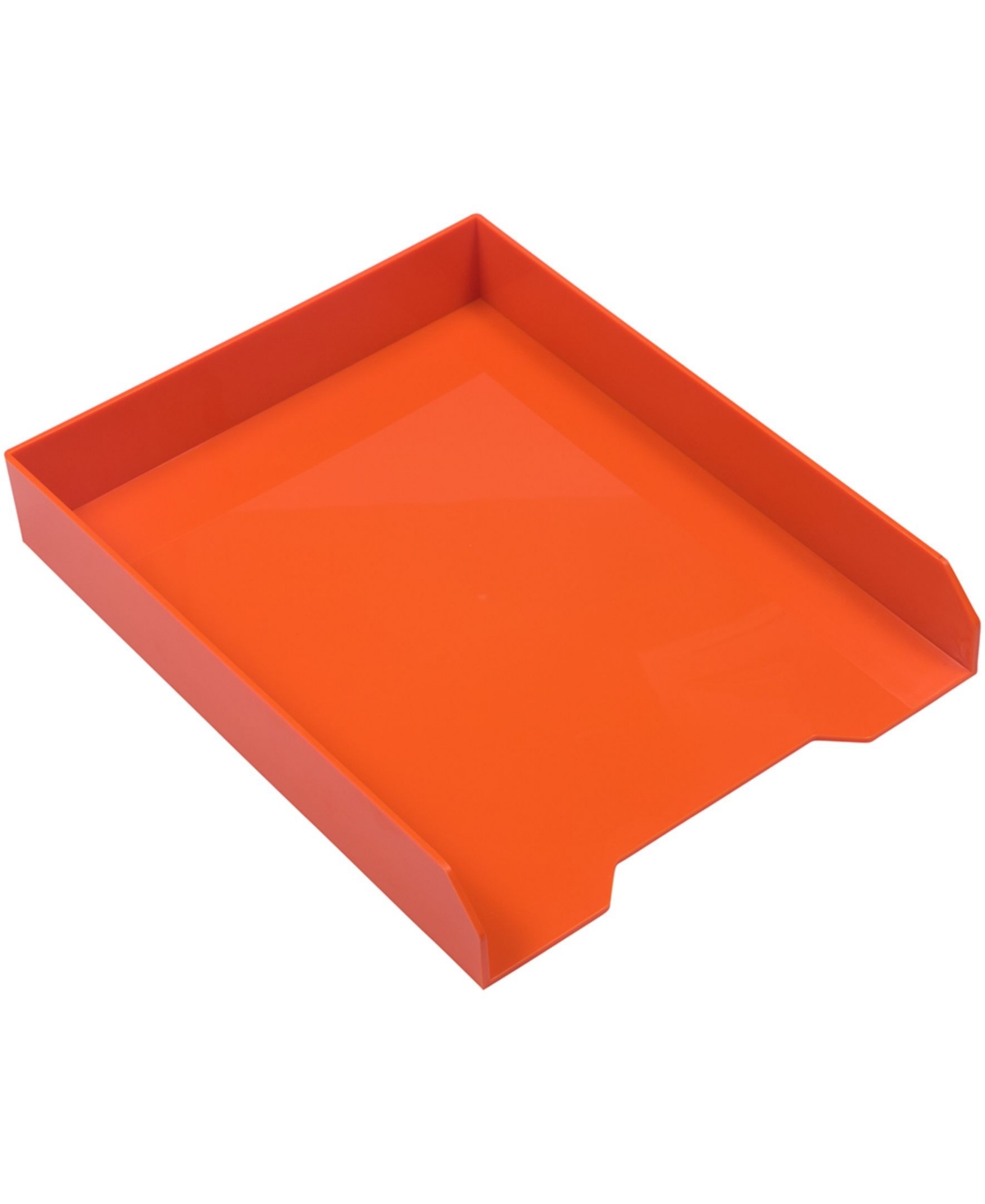 Jam Paper Stackable Paper Trays In Orange