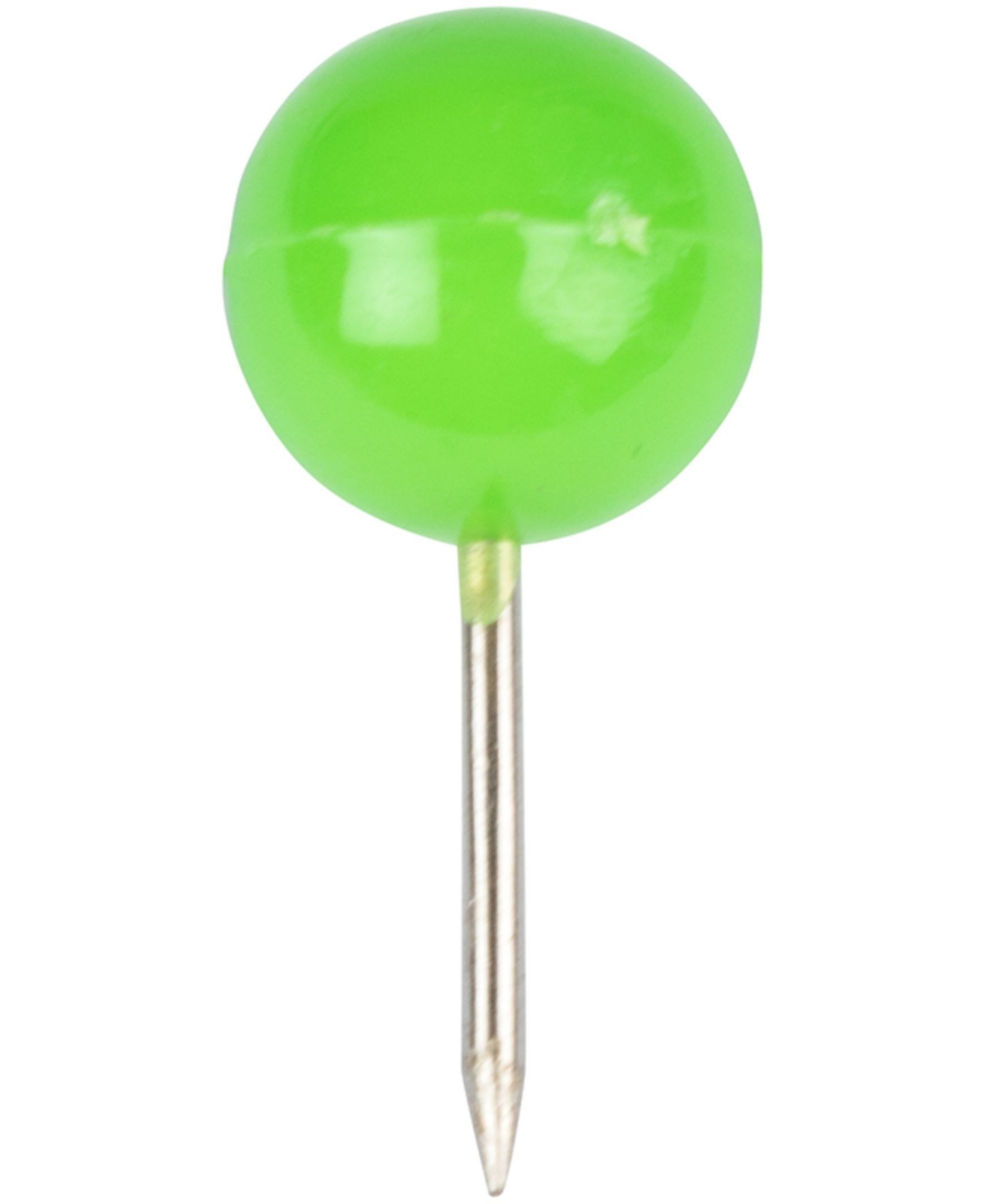 Shop Jam Paper Colorful Push Pins In Lime Green