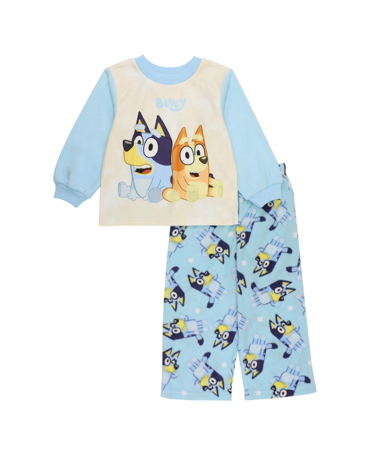 Bluey Kids' Toddler Boys Top And Pajama, 2 Piece Set In Assorted
