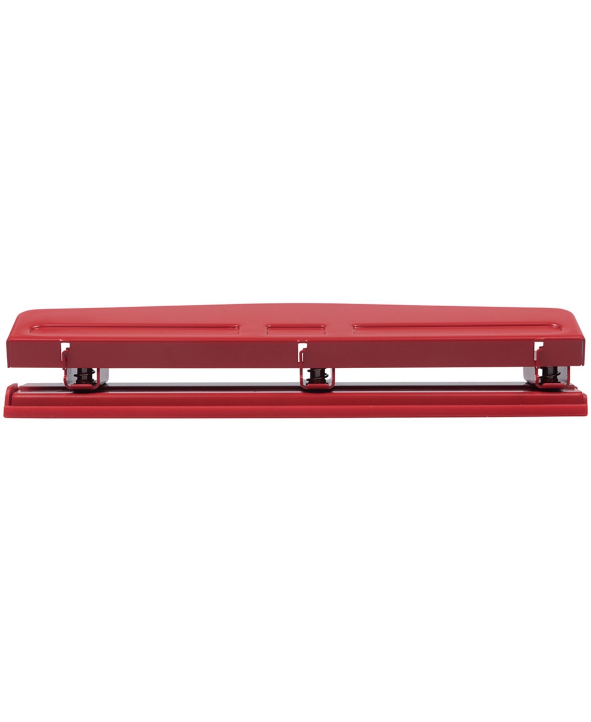 Shop Jam Paper Metal 3 Hole Punch In Red