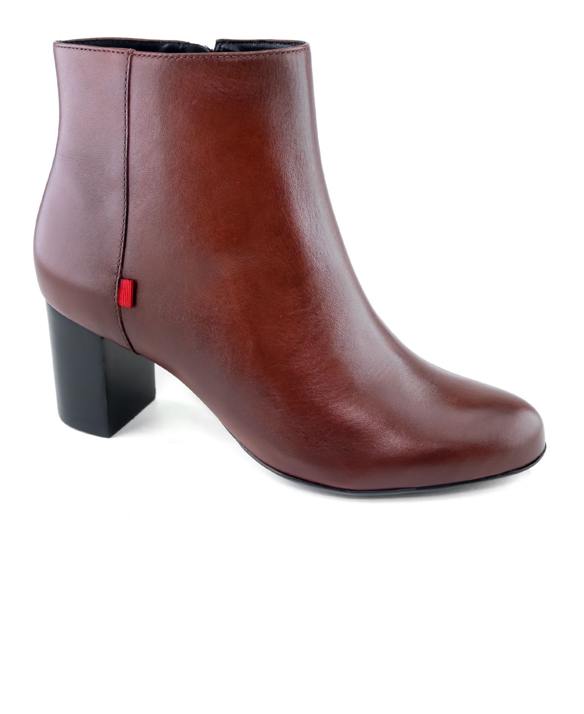 Women's Charles Leather Boots - Mahogany Burnished Napa