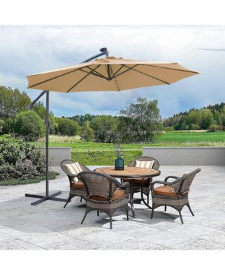 Streamdale 10 ft LED Cantilever Patio Umbrella
