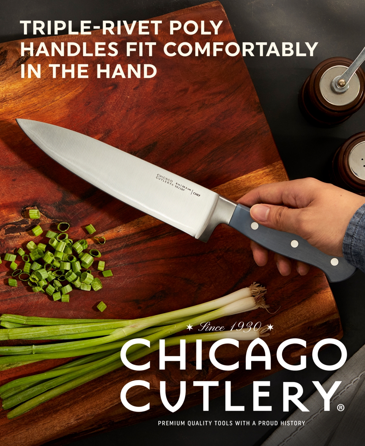 Shop Chicago Cutlery Halsted 14-pc. Modular Block Knife Set In Cc Halsted Pc Set