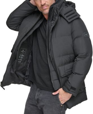 Men's Oswego Duvet Quilted Parka Coat