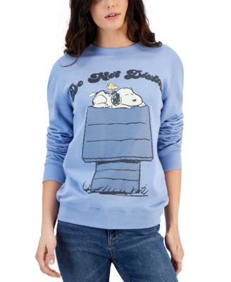 Love Tribe - Juniors' Snoopy House Print Sweatshirt