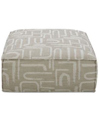 Rosecrans 34" Fabric Ottoman, Created for Macy's