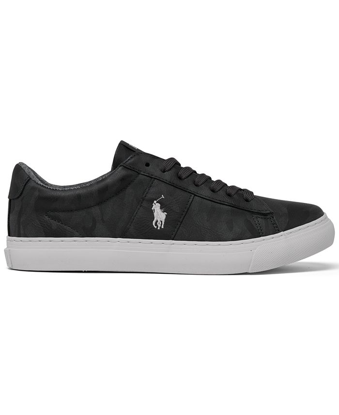 Polo Ralph Lauren Big Kids Sayer Casual Sneakers from Finish Line - Macy's
