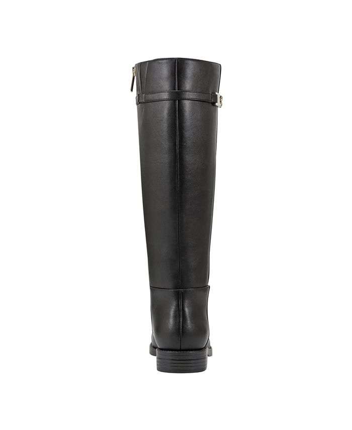 Ruiee Women's Knee High Boots - Stylish And Comfortable Round Toe Riding Boots With Side Zipper Closure For Fall And Winter Wear For Women.GR23005