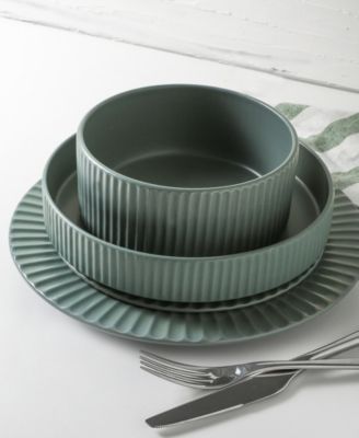 Lusso 16 Pc. Dinnerware Set, Service for 4