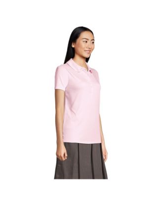 Women's Short Sleeve Peter Pan Collar Polo Shirt
