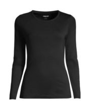 Shop Women Black Shirt Long Sleeve with great discounts and prices